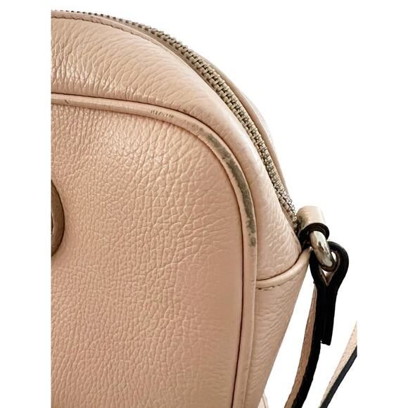 VALENTINO BY MARIO VALENTINO MIA Blush Pink SIGNATURE LEATHER CROSSBODY Bag - Picture 7 of 15